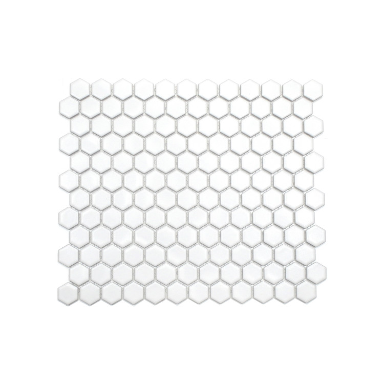 THE GOLD TILE G23-HX.WHITE-M モザイクタイル