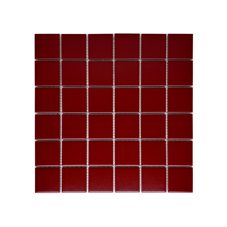 THE GOLD TILE G48-BURGUNDY-M