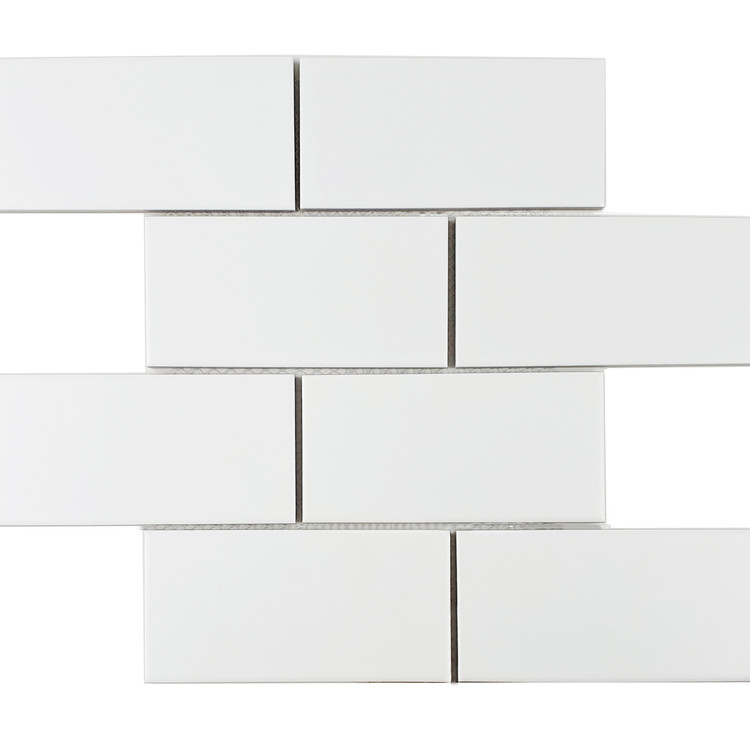 THE GOLD TILE G68T-WHITE-M モザイクタイル