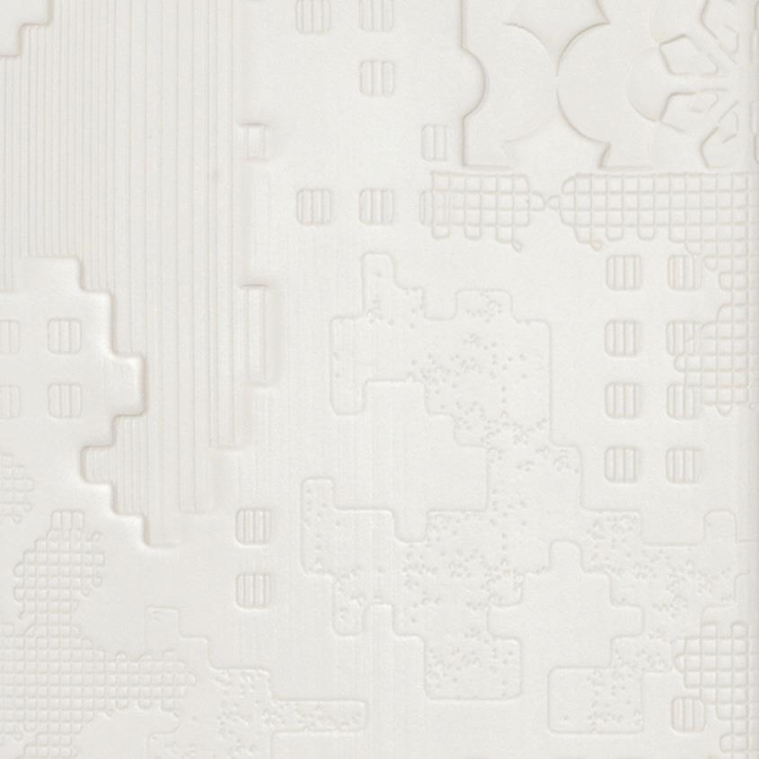 MUTINA BAS RELIEF_PATCHWORK BIANCO