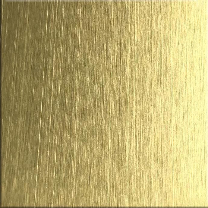 サファイア メタルリックゴールドヘアライン