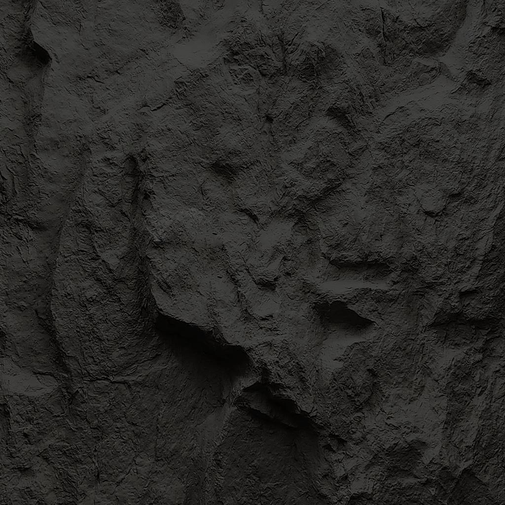 インテリアファミリー CV03_ブラック Carving Stone