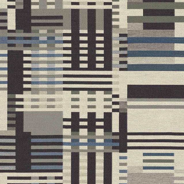 Designtex 3033-401 Blue Jacquard II
