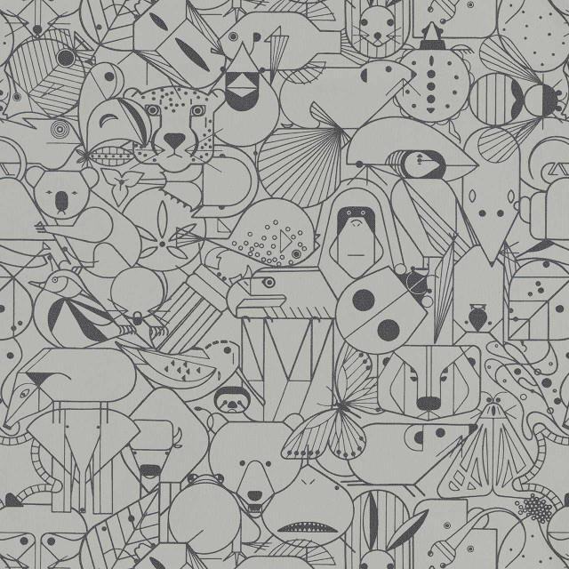 Designtex 3043-802 Silver Dory