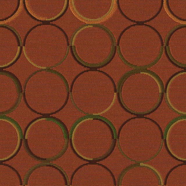 Designtex 3572-701 Rust 混紡生地
