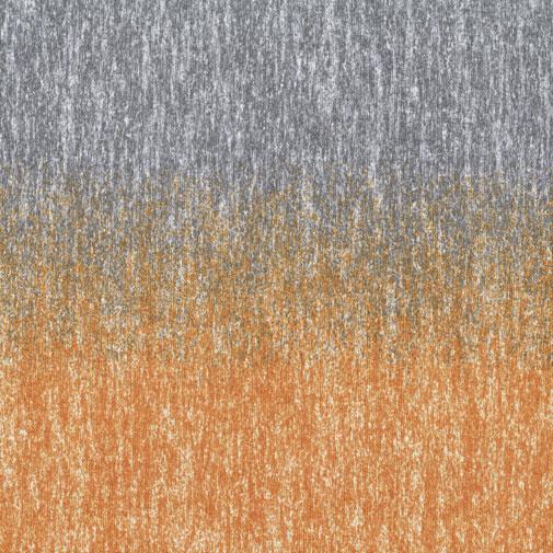 milliken NOR25-153 M Gray W Tangerine