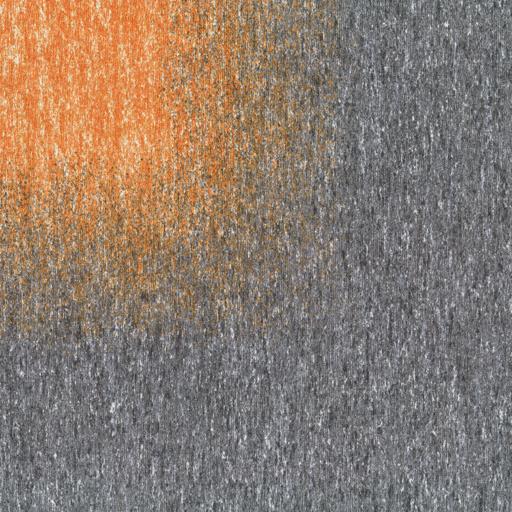 milliken NSE25-13 D Gray W Tangerine