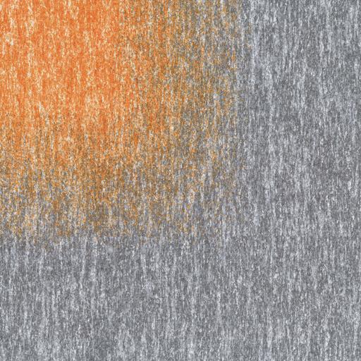 milliken NSE25-153 M Gray W Tangerine