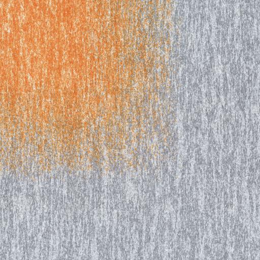 milliken NSE25-180 L Gray W Tangerine