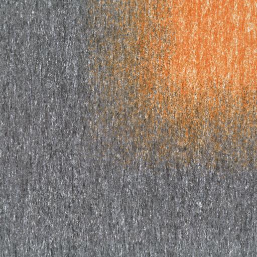 milliken NSW25-13 D Gray W Tangerine