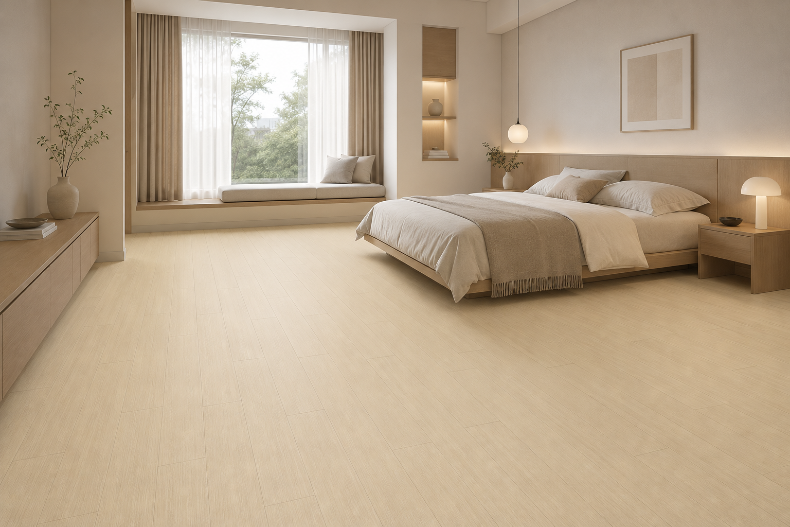 NOX FLOR NEH-2015 Stripe Wood 施工事例 1