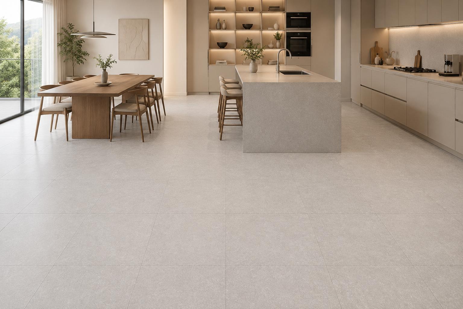 NOX FLOR NEH-2616 Natural Stone 施工事例 1
