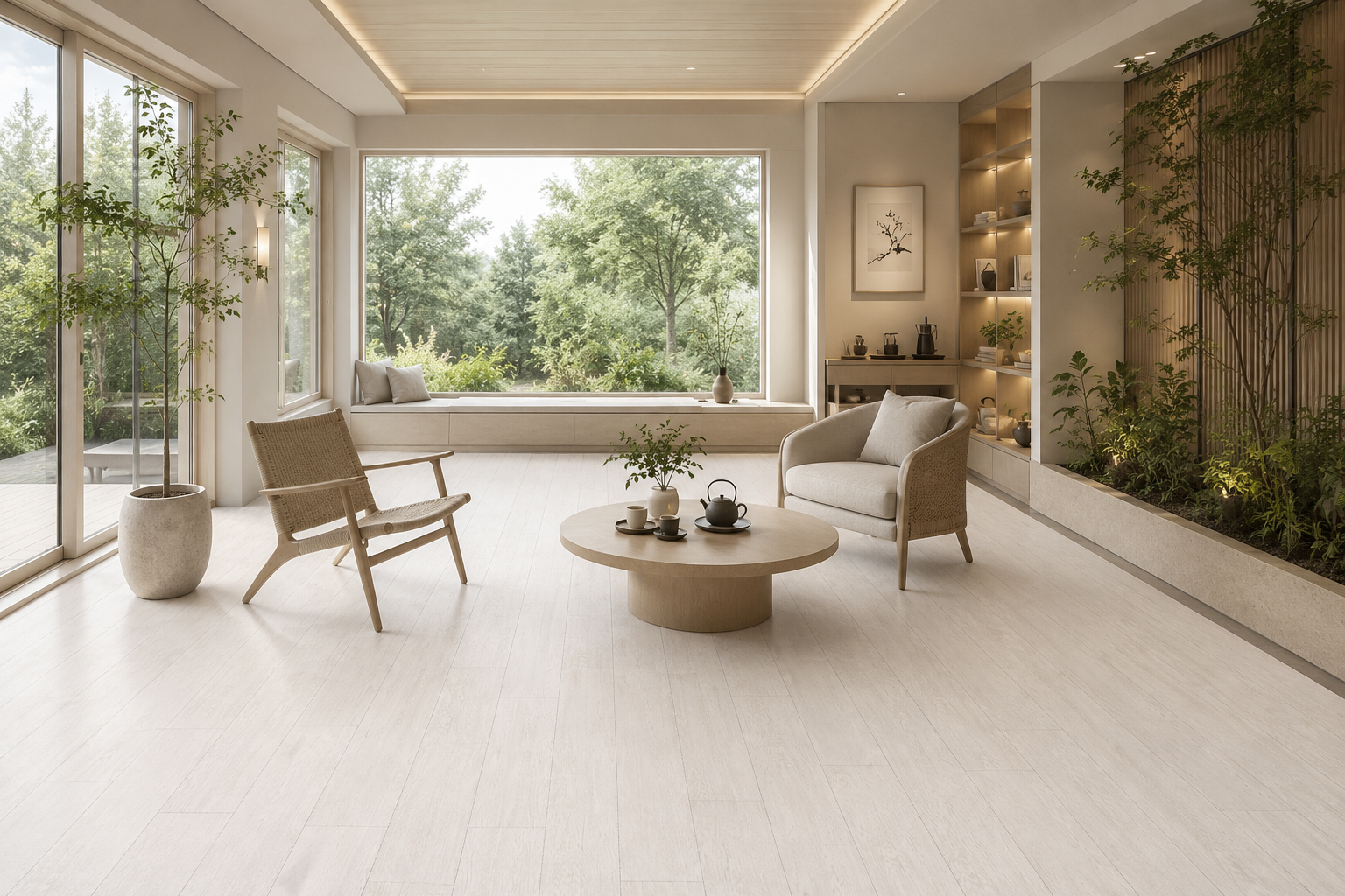 NOX FLOR NPW-1201 Clean Oak 施工事例 2
